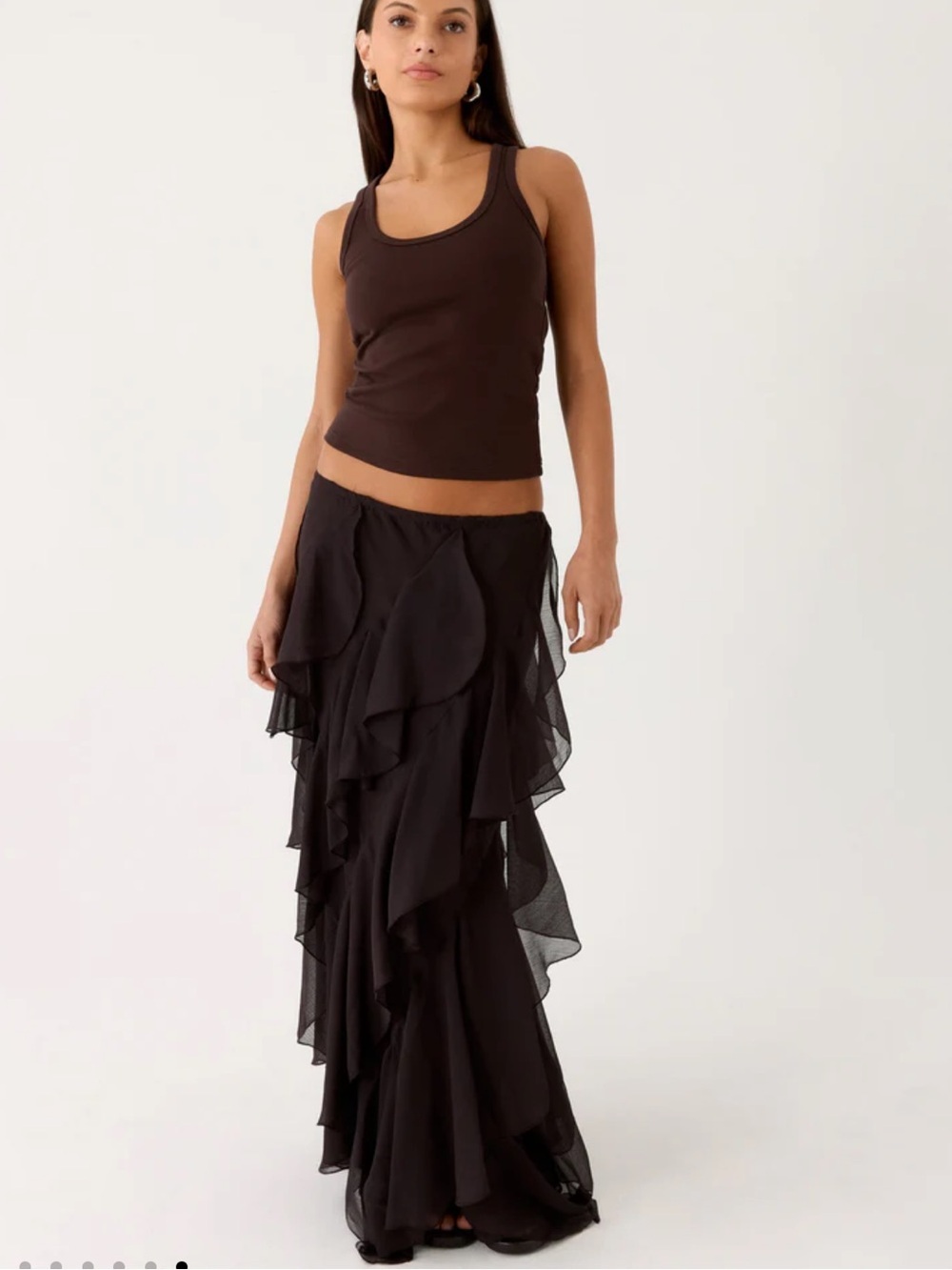 PEPPERMAYO SKIRT BROWN